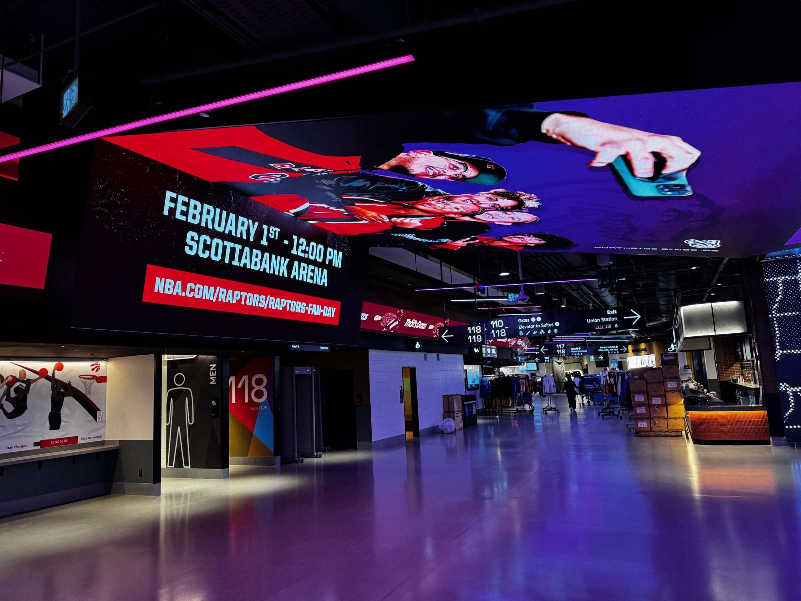 Scotiabank Arena Gate 1 | Atec Signs